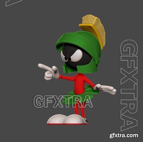 Marvin the Martian &ndash; 3D Print Model