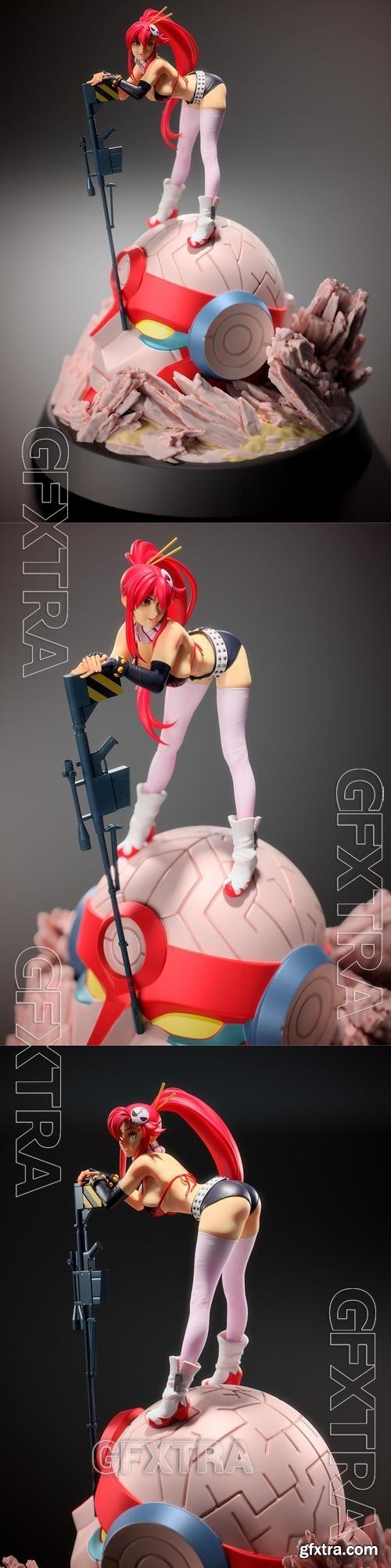 Yoko Rittona &ndash; 3D Print Model