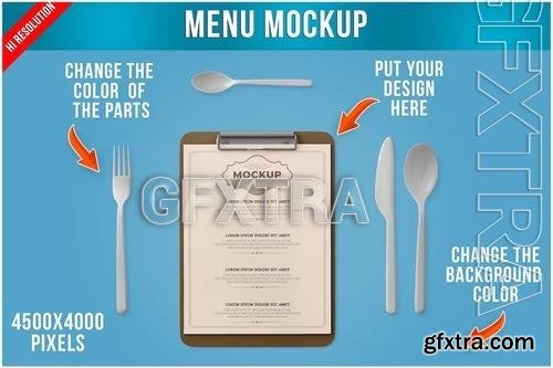 Menu Mockup WL29Y2U