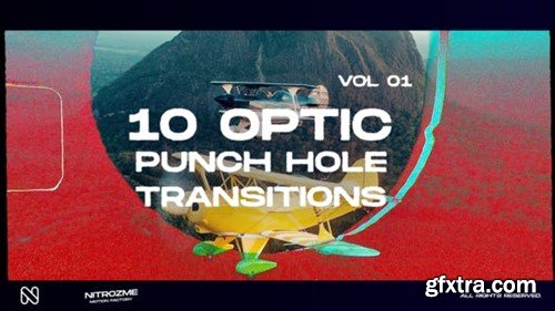 Videohive Punch Hole Optic Transitions Vol. 01 44940772