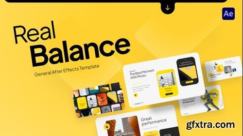 Videohive Real Balance Video Display After Effect Template 44884187