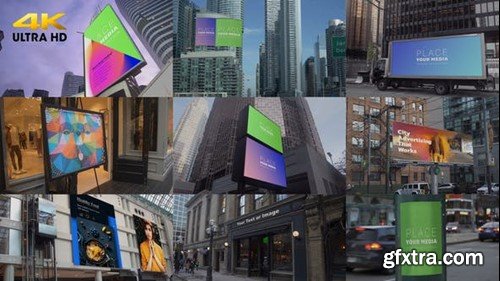 Videohive City Advertising Mockups 25782377