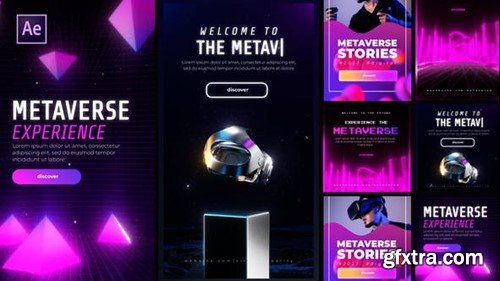 Videohive Metaverse Stories and Posts 44917273