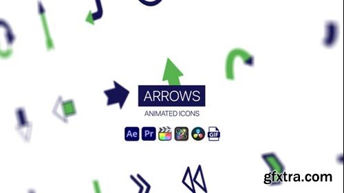 Videohive Arrows Animated Icons 44950439