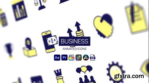 Videohive Business Animated Icons 44950565