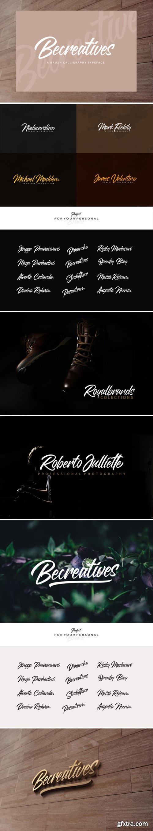 Becreatives Font