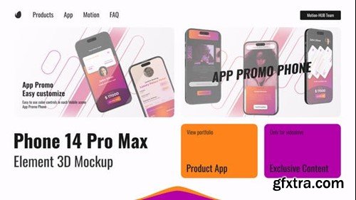 Videohive App Promo Mockups 44921539