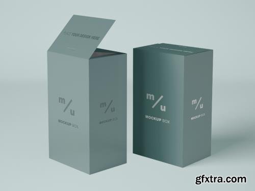 2 Tall Package Mockup 351300938