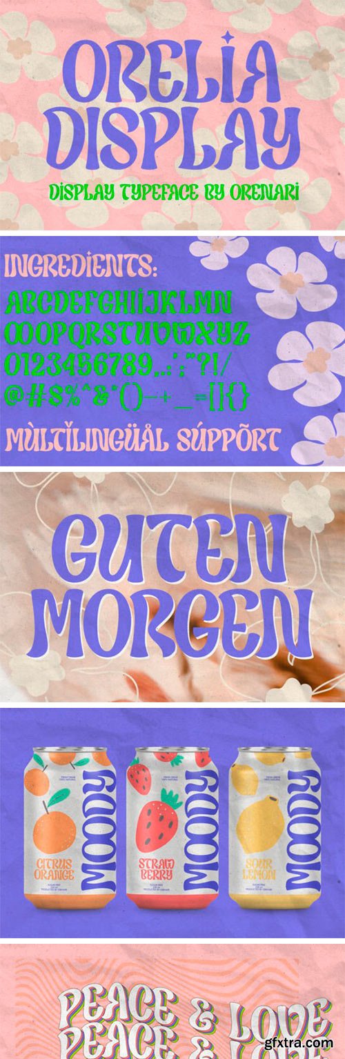 Orelia Display Font