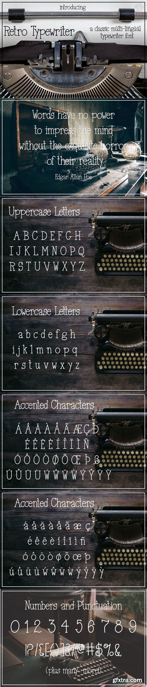 Retro Typewriter Font