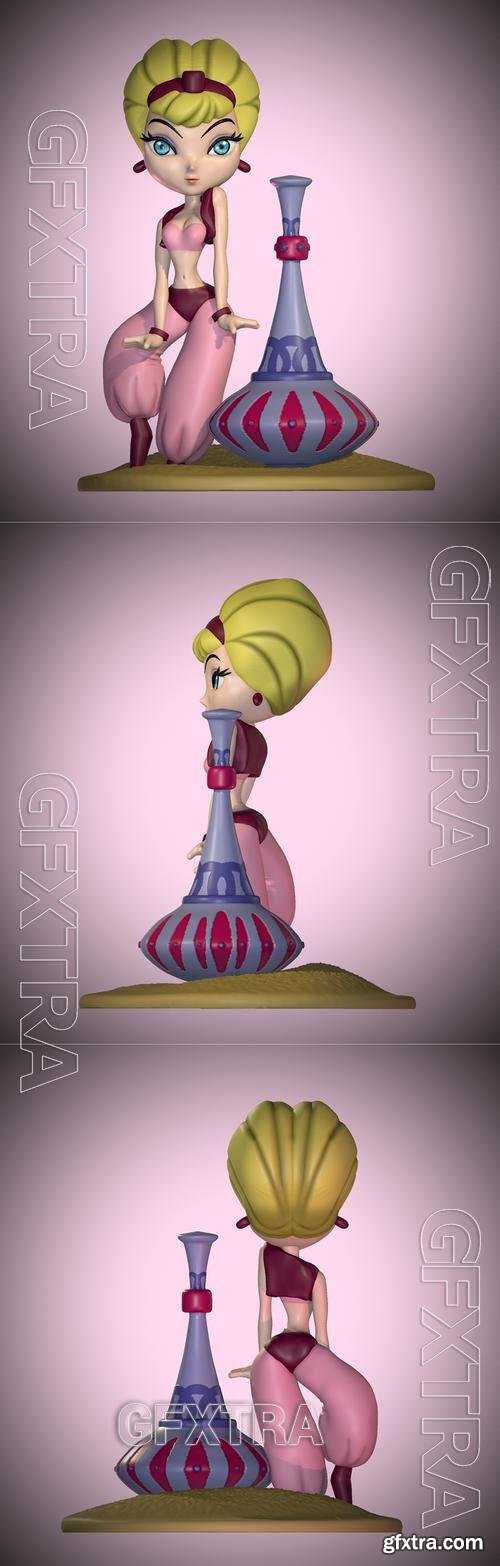 I Dream of Jeannie &ndash; 3D Print Model