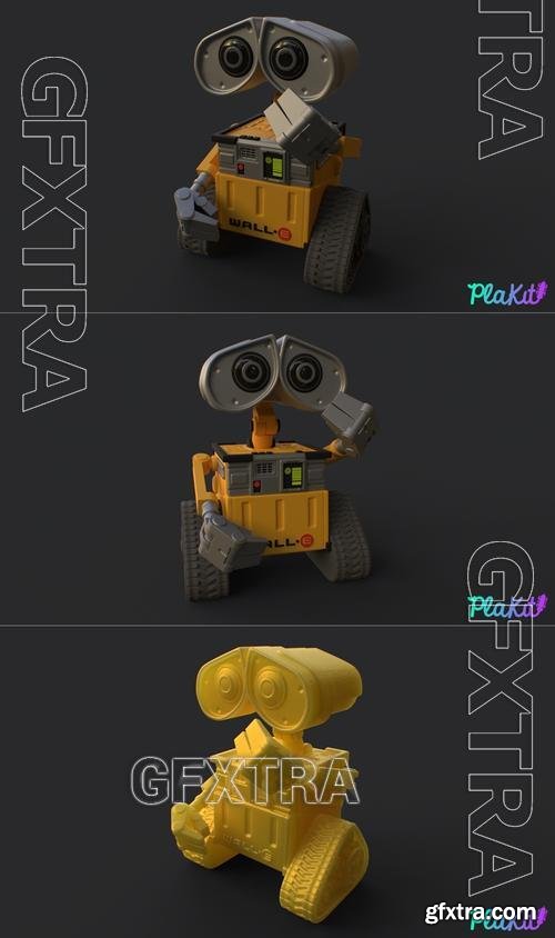 PlaKit - WALL-E &ndash; 3D Print Model