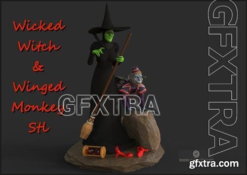 Wicked Witch of the West &ndash; 3D Print Model