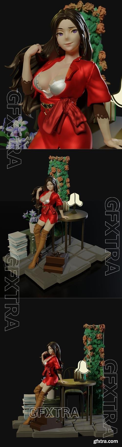 Cattleya Baudelaire &ndash; 3D Print Model