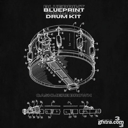 Cashmere Brown Blueprint Drum Kit Vol 3