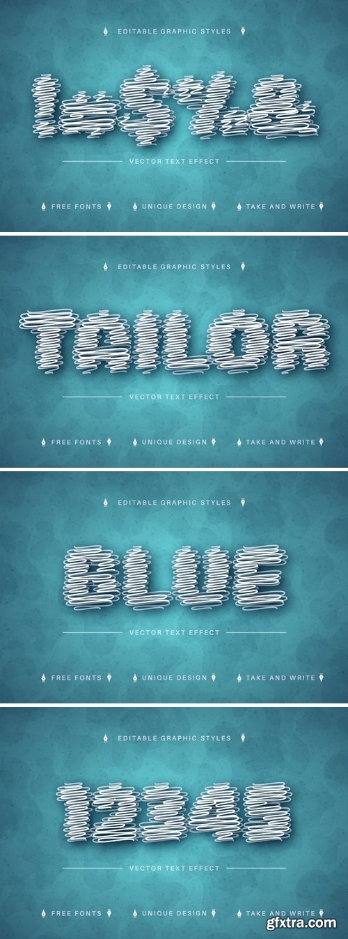 Tailor - Editable Text Effect, Font Style BCHTJM8