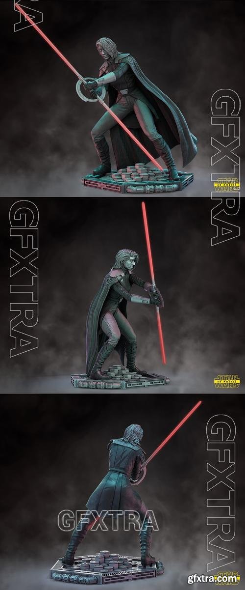 Star Wars - Second Sister Inquisitor Sculpture &ndash; 3D Print Model