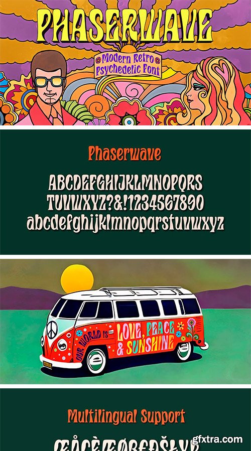 Phaserwave Font