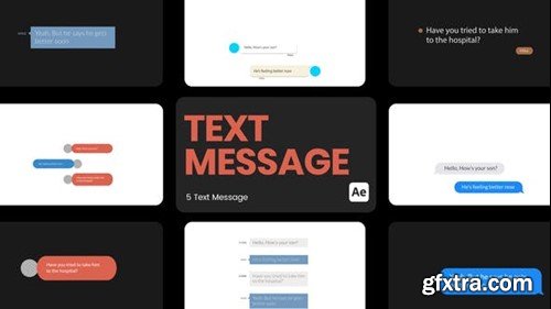 Videohive Text Messages for After Effects 44966154