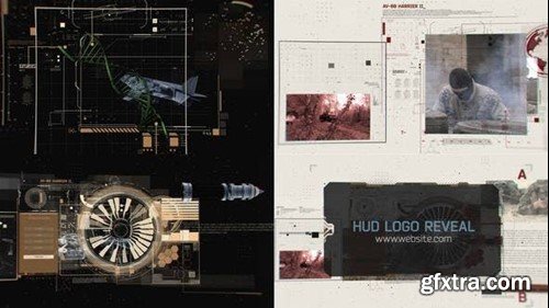 Videohive Hud Logo Reveal 44960675