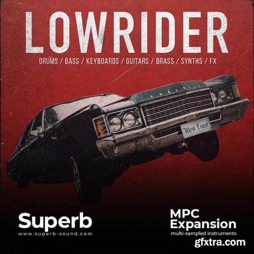 Superb Sound Lowrider Drum Kit