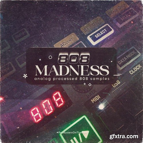 Julez Jadon 808 Madness Analog Processed 808 Samples