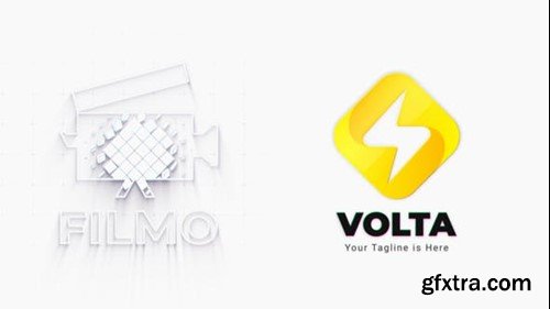 Videohive Clean Rhombus Logo Reveal 44942344