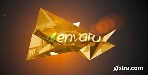 Videohive Spiky Glass Logo Reveal 3476942