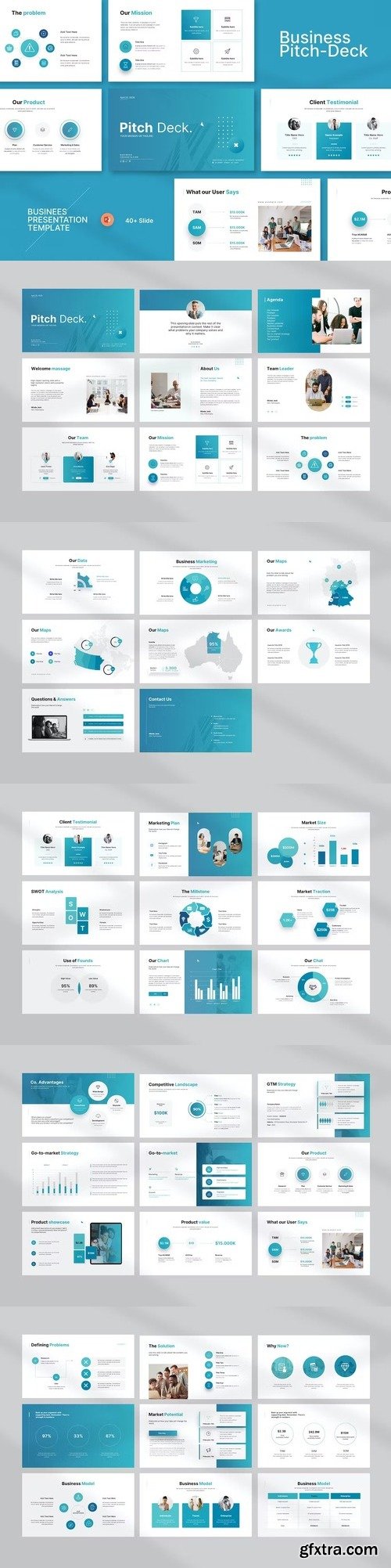 Pitch Deck Presentation Template P5FGAXV