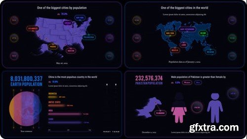 Videohive Infographics Maps and Planets 44636884