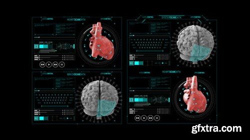 Videohive HUD Info Medical Panel 1 44953598