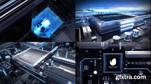 Videohive Vision - Digital Logo Reveal 23754176