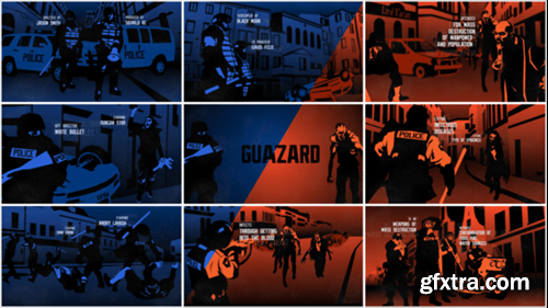 Videohive Rebel opener - Strike titles 22608251