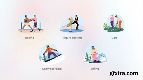 Videohive Winter and Strength Sports - Sport Concepts 45020925