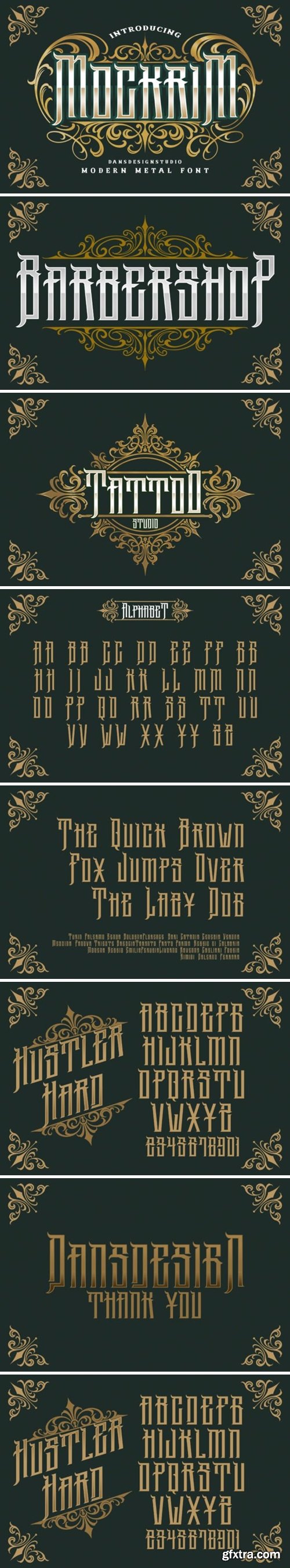 Mockrim Font