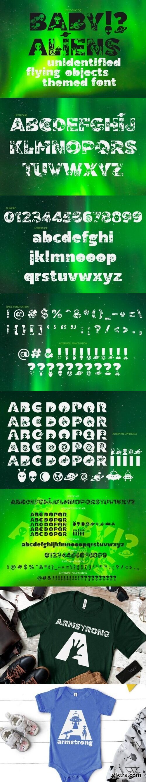 Baby Aliens Font