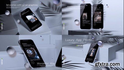 Videohive Phone App Mockup 45049436