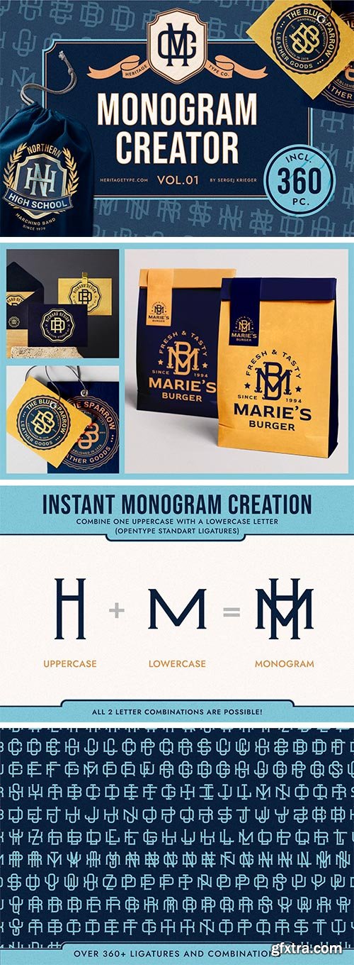 Monogram Creator Vol.01