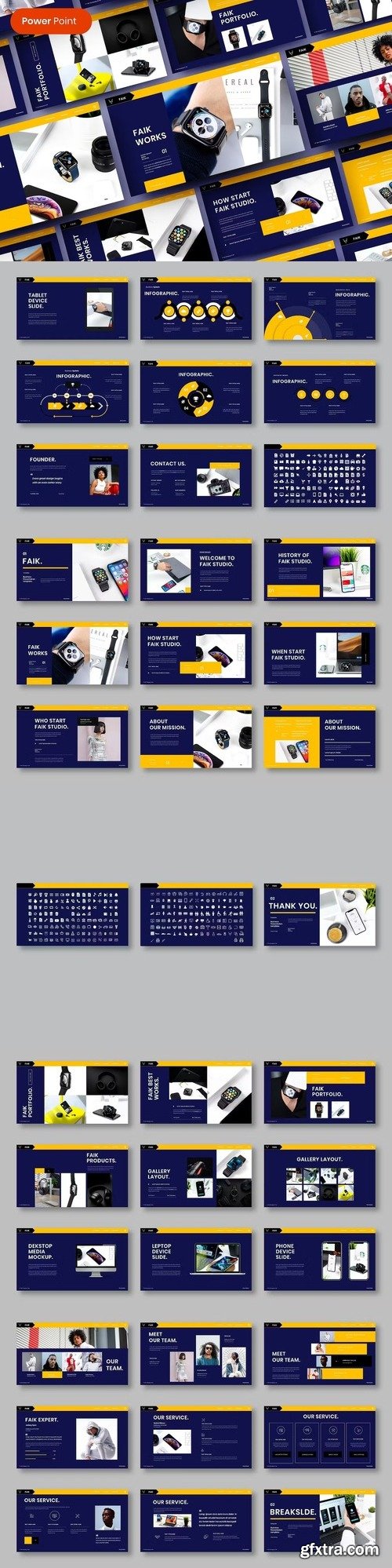 Faik – Business PowerPoint Template VQPNCSF