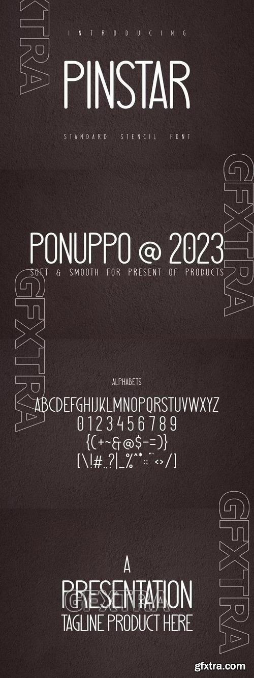 Pinstar Font FDYV3DJ