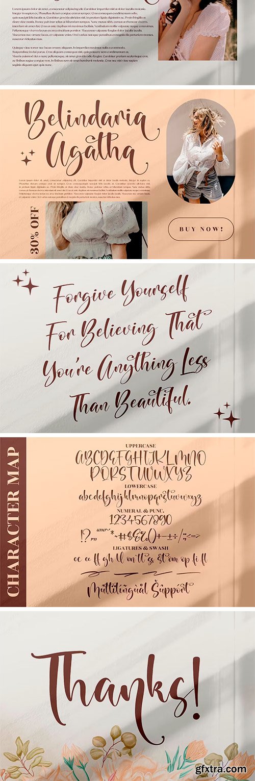 Beauty Brand Beautiful Script Font