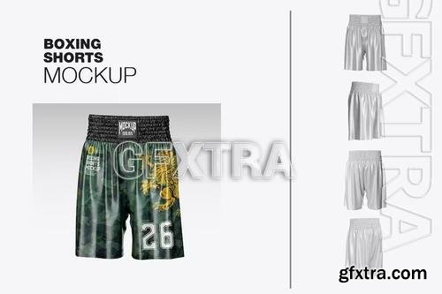 Set Boxing Shorts Mockup WL7KYL3