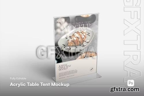 Acrylic Table Tent Mockup JLQUY9J