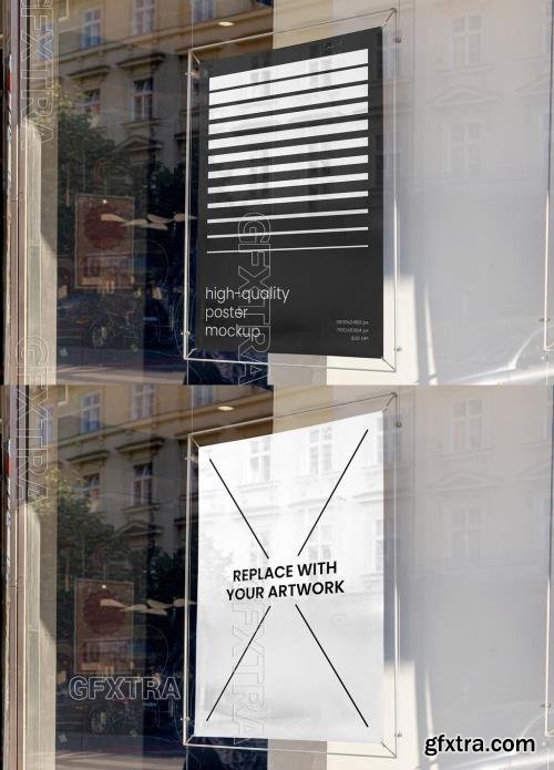 Street Store Outdoor Poster Mockup 545361248