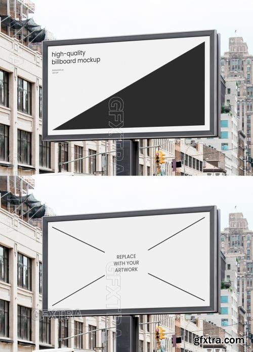 Big Street Billboard Outdoor Poster Mockup 545786060