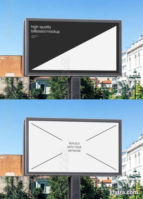 Big Street Billboard Outdoor Poster Mockup 545786018