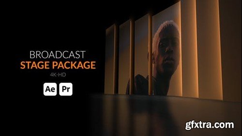 Videohive Broadcast Stage Package 44285761