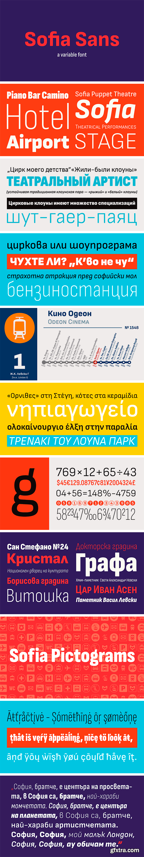 Sofia Sans Typefamily