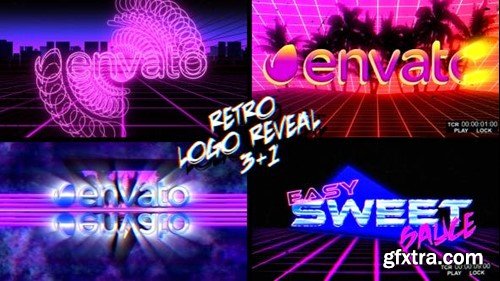 Videohive Retro Logo Reveal Pack Vol.1 19323162