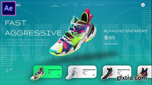 Videohive Sneaker Sport Shoe Promo 45069433